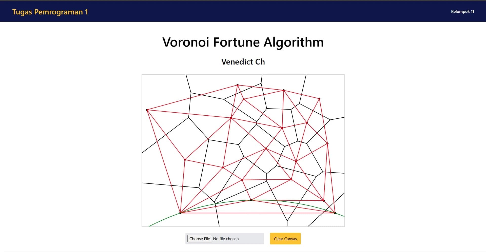 Voronoi Diagram Visualization